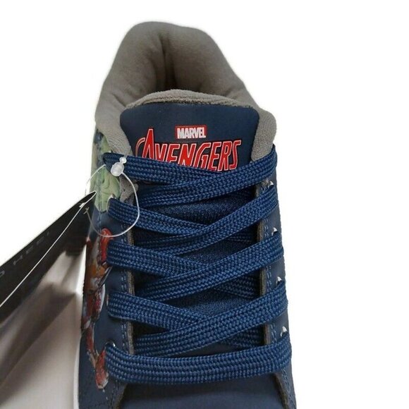 HEELYS Youth Size 6 Womens 7 Marvel Avengers Skate Shoes HES10506 Iron Man Blue - Picture 5 of 10